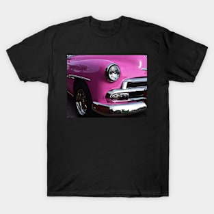 Tropical Reflections in Pink and Chrome T-Shirt